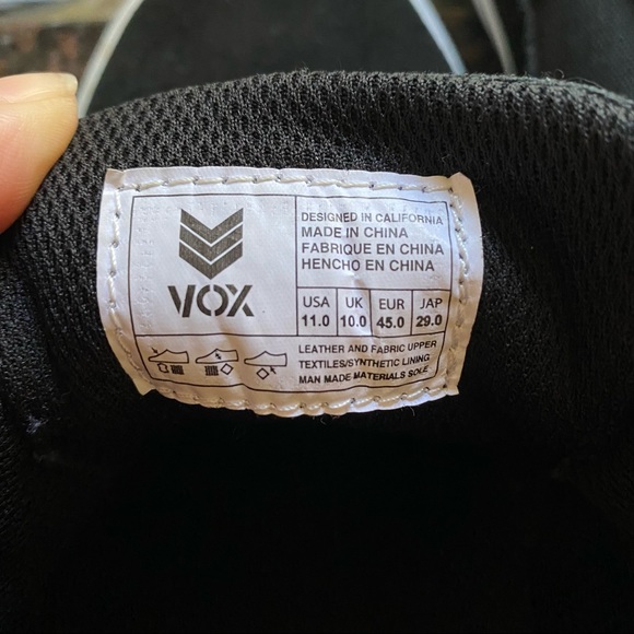 Vox Skate Shoes Black And Grey Size 11 - Picture 4 of 4